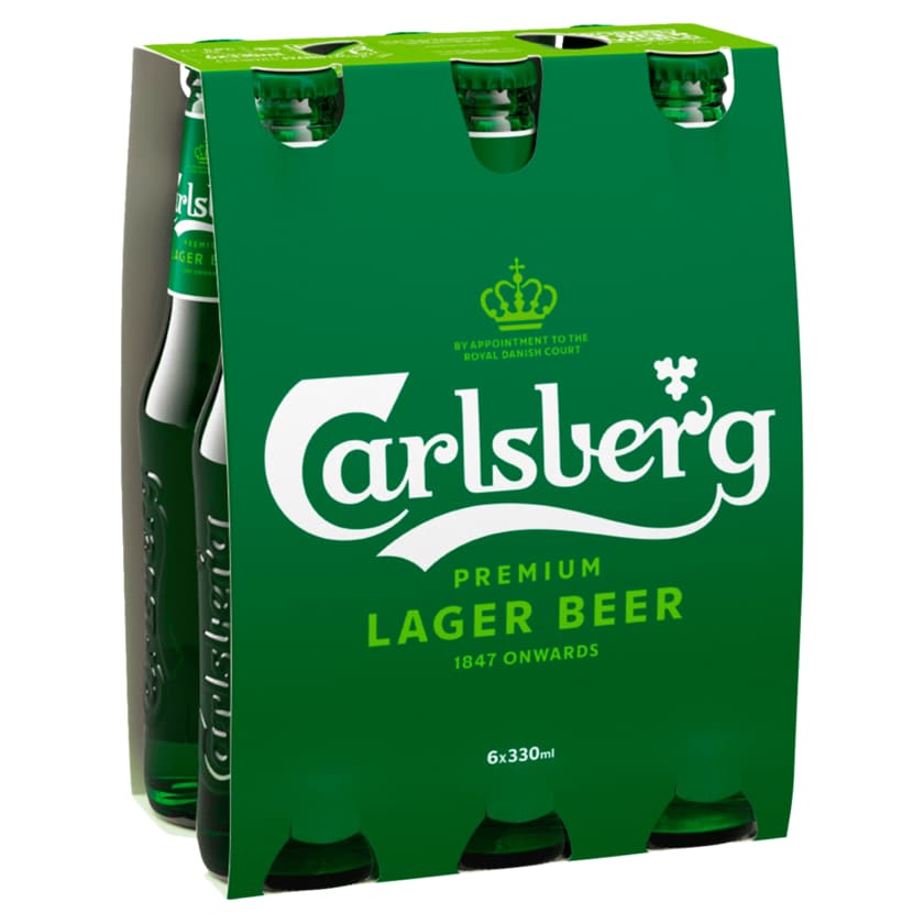 Carlsberg Beer 6x0,33l